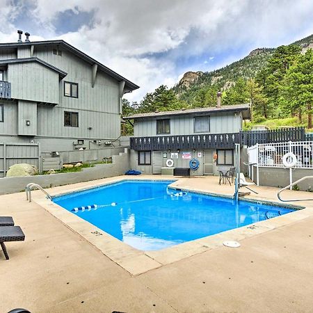 Estes Park Condo Rental Balcony With River Views! Exteriér fotografie