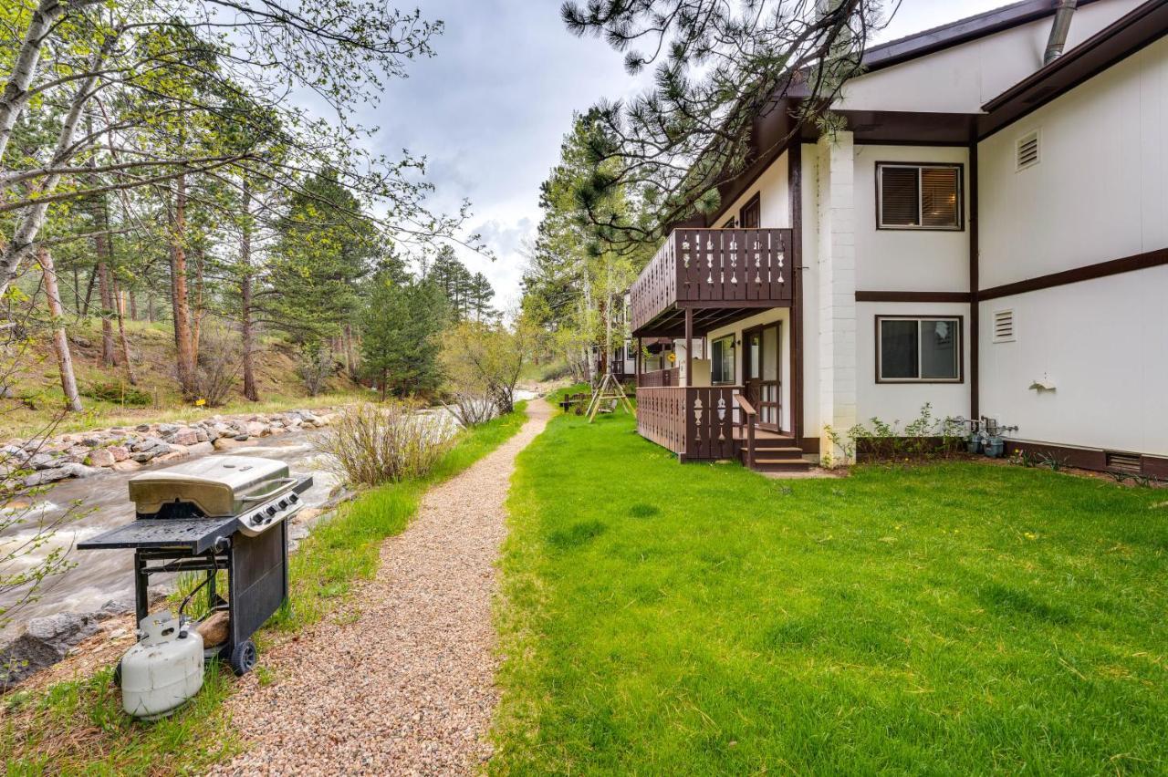 Estes Park Condo Rental Balcony With River Views! Exteriér fotografie