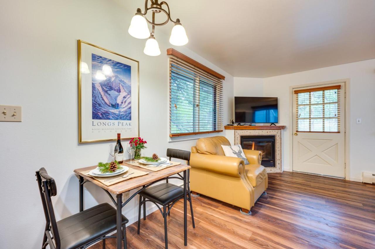 Estes Park Condo Rental Balcony With River Views! Exteriér fotografie